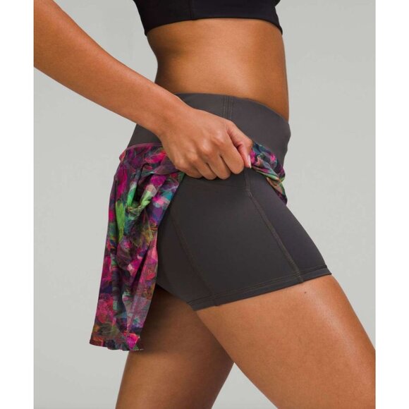 Lululemon Womens 6 Pace Rival Mid Rise Skirt Skort Tennis Swift Fabric Athletic - Picture 3 of 9